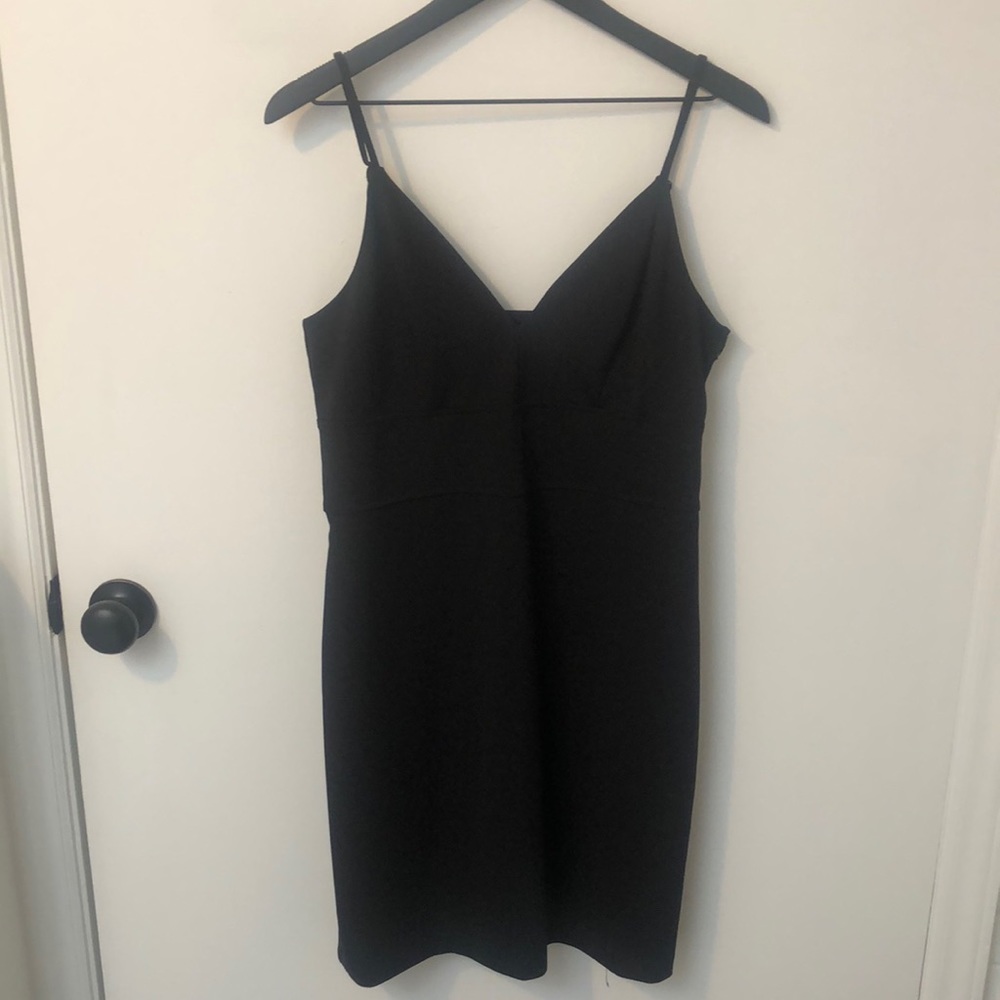 Express Black Slip Dress Size Large